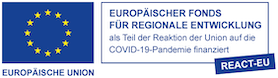Logo: Europäischer Fonds für regionale Entwicklung