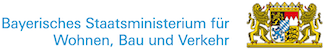Logo: Bayerisches Staatsministerium für Wohnen, Bau und Verkehr